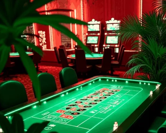 Warm casino-style welcome scene for 999 bed mobile users in Bangladesh